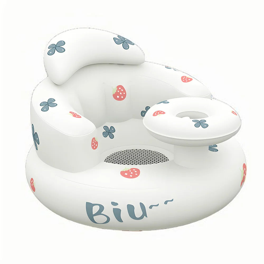 Cozy Baby Inflatable Seat – Built-In Pump & Front Support - Marmalade Baby Store