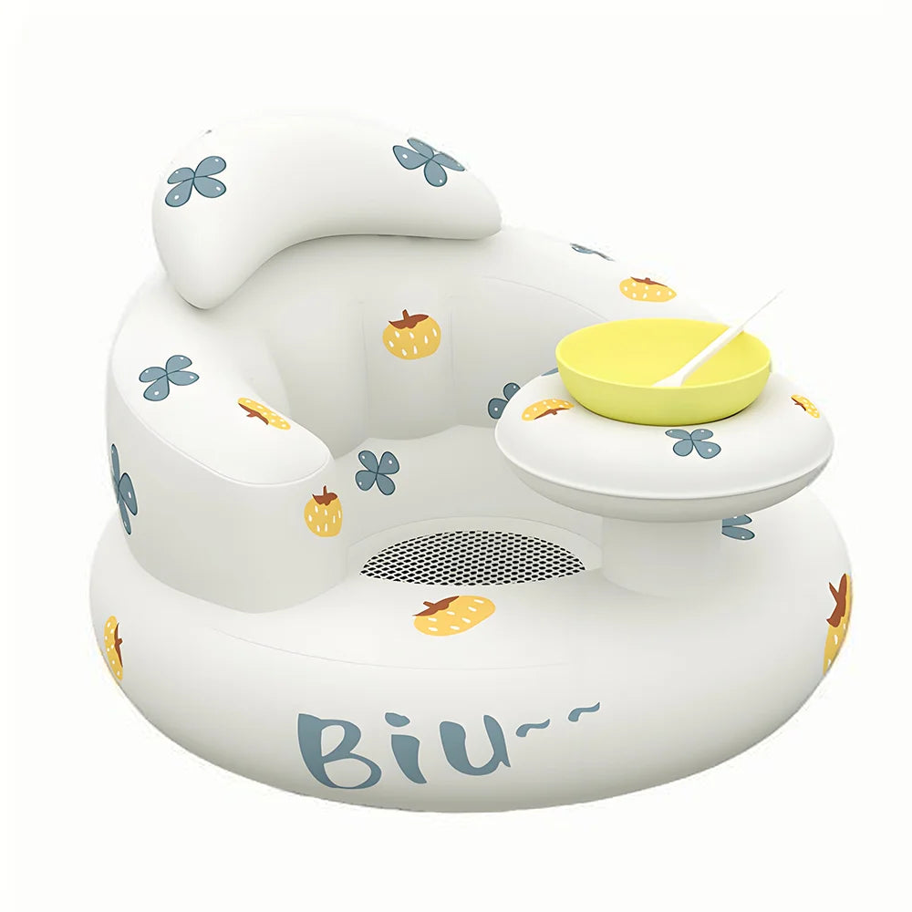 Cozy Baby Inflatable Seat – Built-In Pump & Front Support - Marmalade Baby Store
